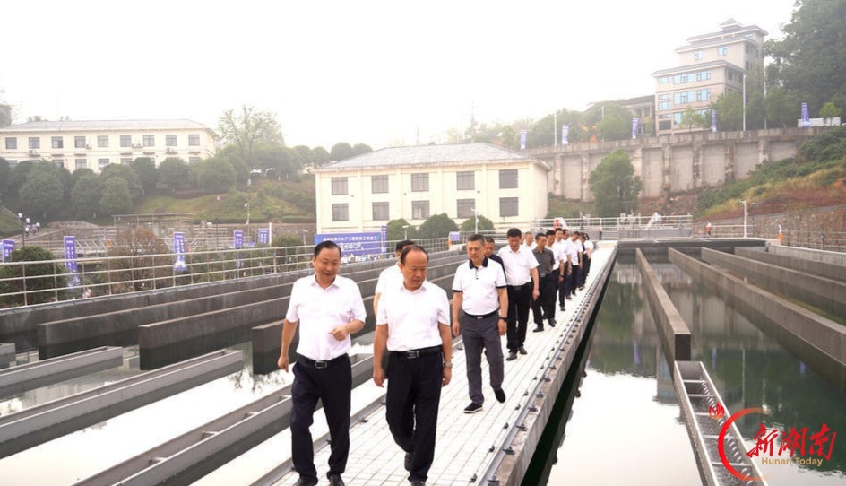 群众喝上安全水 优质水 放心水 衡阳县第二水厂二期竣工通水