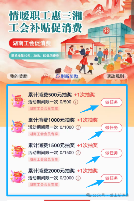 工会福利持续上新!1000万消费券等你来抽!