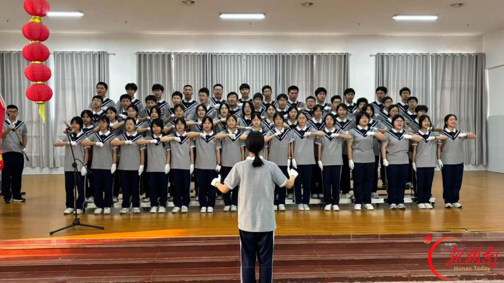 凝心筑班魂！衡阳市六中举办新生年级合唱比赛