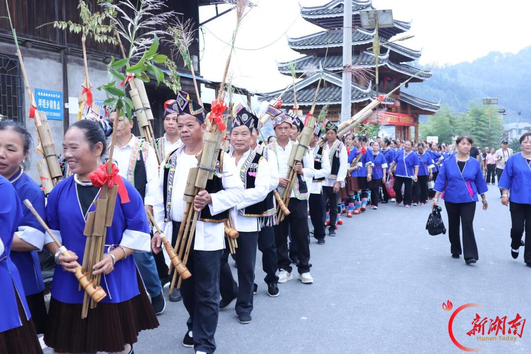 通道:湘桂黔边寨共赴一场重阳之约