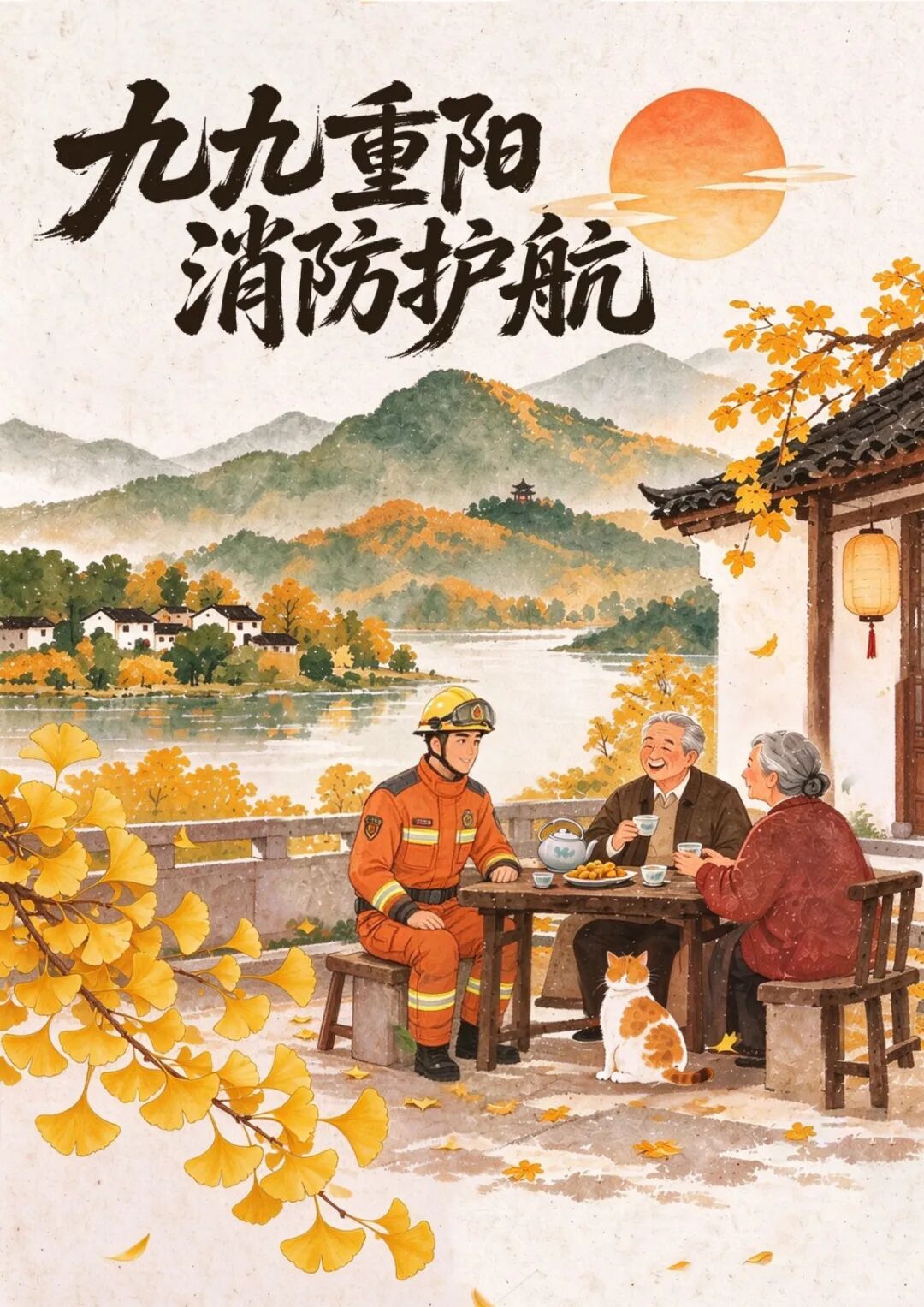 重阳丨陪父母做好这几件事,把消防安全稳稳带回家