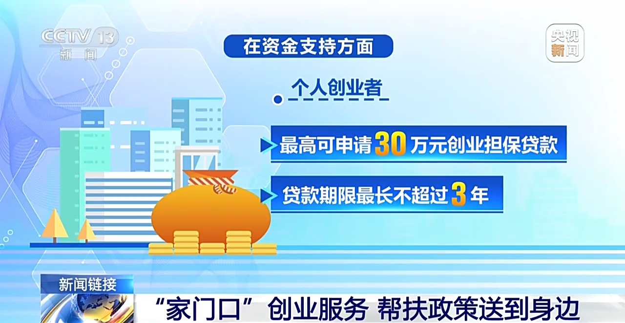 零门槛、低成本 创业服务让岗位直通“家门口”