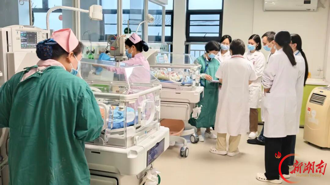 30周+5天双胎早产，娄底市县联动打通“生命通道”
