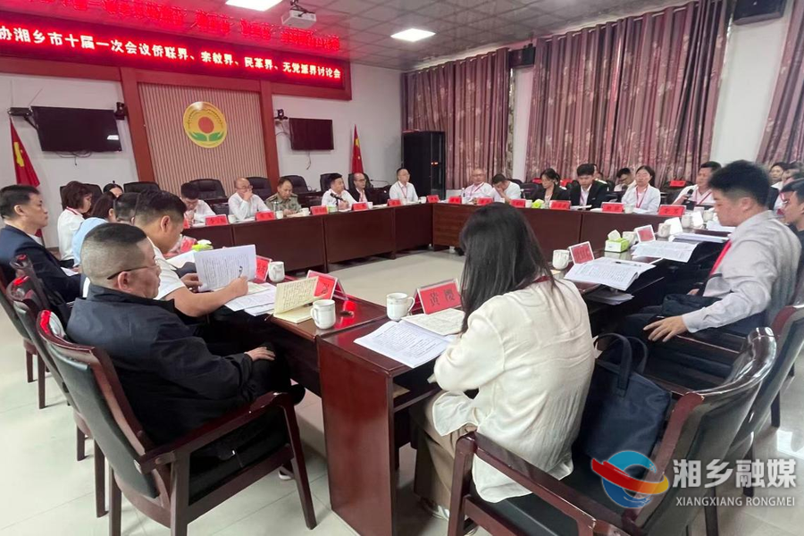 湘乡市领导参加各界别委员联组协商讨论