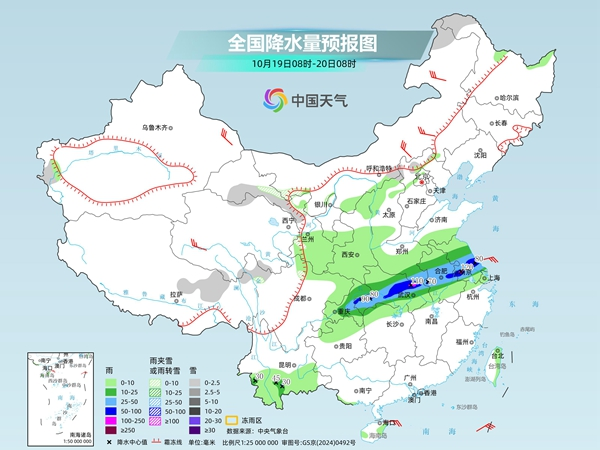 新一股冷空气来了!南方多地暴雨持续 中东部将有大风降温