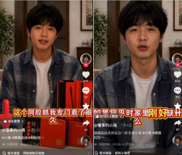 确认系AI生成！已有很多“姨姨妈妈”被骗