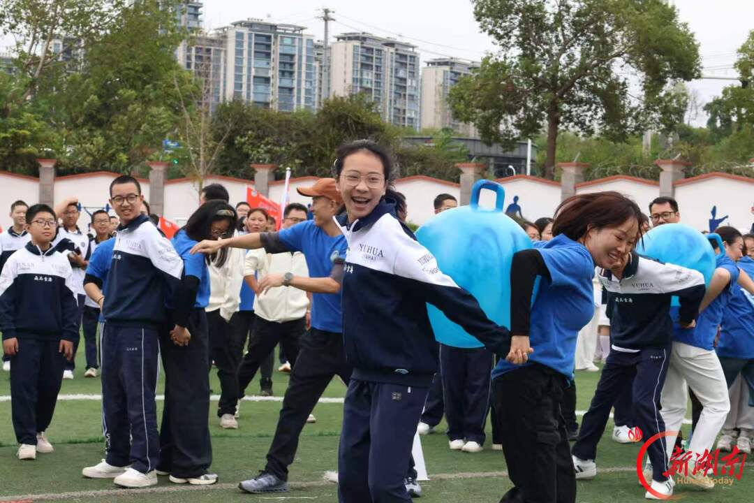 二十届体育节，看金海中学如何把“健康第一”落在跑道上