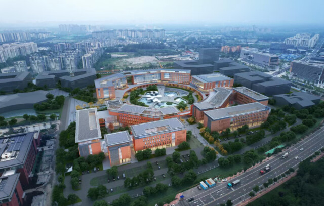 电子科技大学项目主体结构全面封顶，中交中南局高效统筹保障