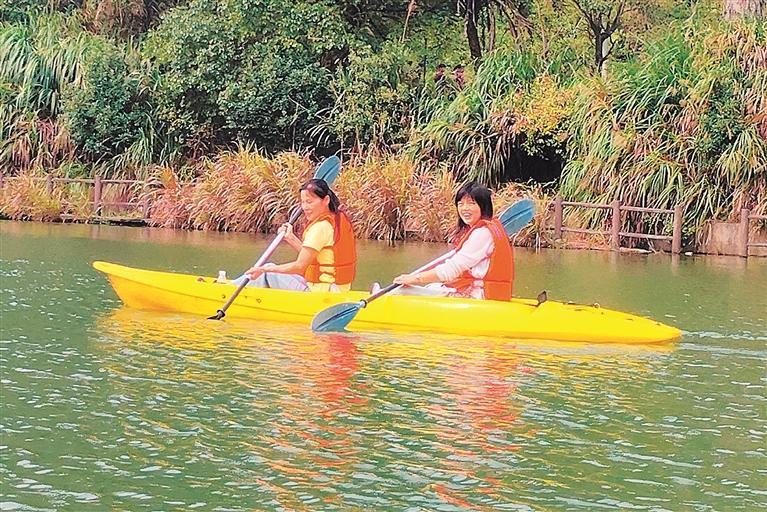 视觉丨北湖区四清湖：泛舟湖光山色间