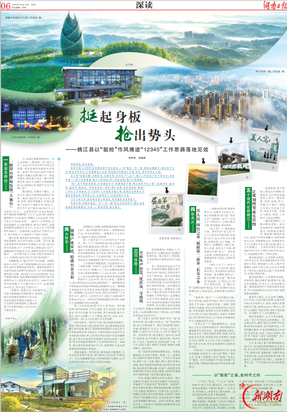 湖南日报特稿｜挺起身板 抢出势头——桃江县以“挺抢”作风推进“12345”工作思路落地见效