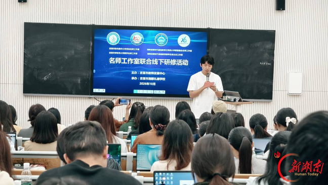 信息技术搭桥,省市工作室联动培训