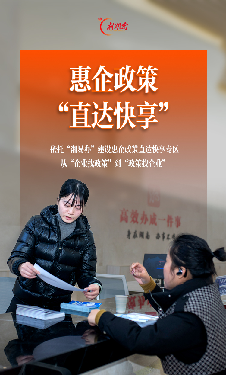 海报丨亮剑八类问题!湖南“企业服务年”靶向攻坚