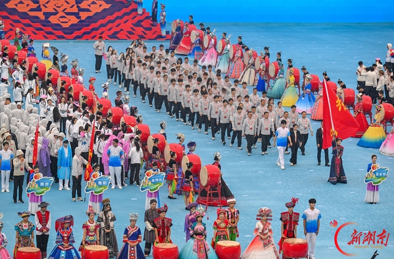 图集 | 湖南省第十一届少数民族传统体育运动会在张家界开幕