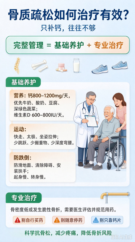 世界骨质疏松日丨骨质疏松,到底能不能治好?