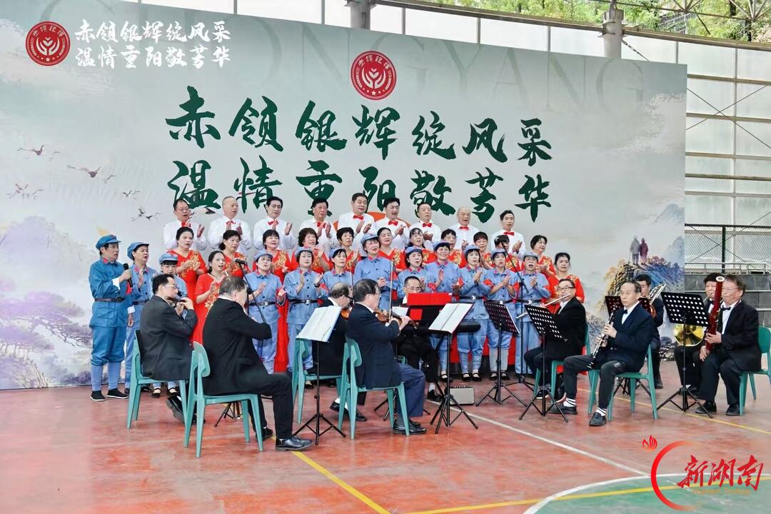 台上展银龄风采 楼下守邻里清风|雨花区白沙社区举办“雨邻有约·与您同乐”重阳活动