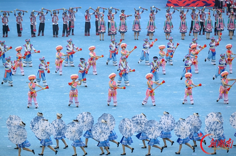 图集 | 湖南省第十一届少数民族传统体育运动会在张家界开幕