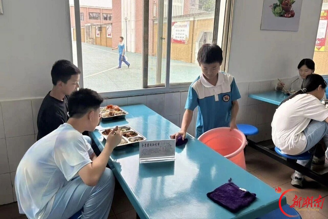 湘钢一中教育集团市七中校区:一餐温暖 守护成长
