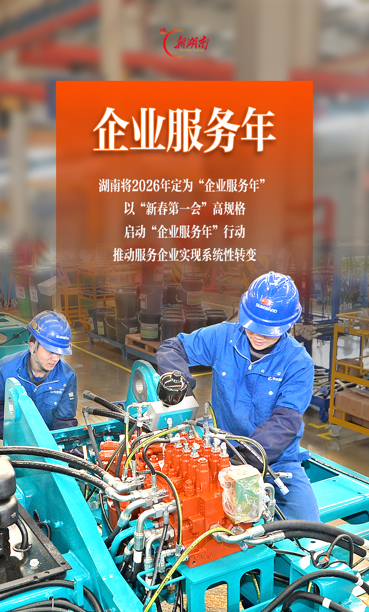 海报丨亮剑八类问题!湖南“企业服务年”靶向攻坚