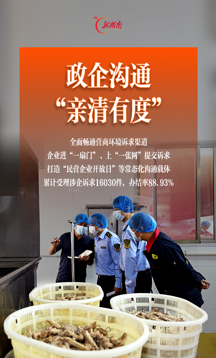 海报丨亮剑八类问题!湖南“企业服务年”靶向攻坚