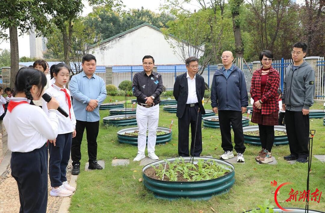 湖南省绿之韵公益基金会捐资20万元，助力长沙市育才三小耕读校园建设