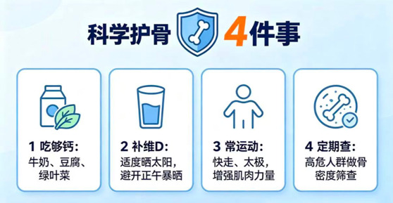 世界骨质疏松日丨避开7个误区,别让骨头悄悄变脆