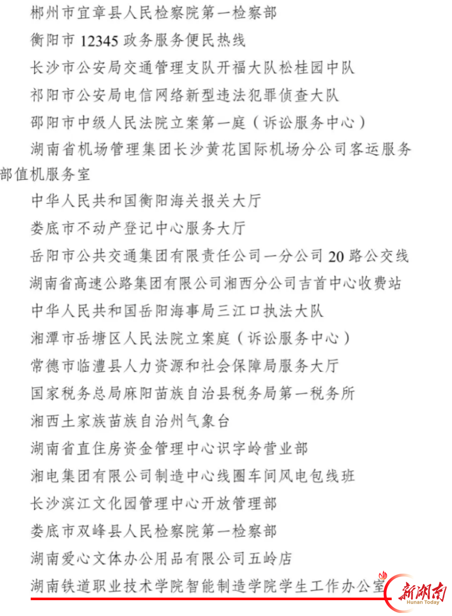 全国青年文明号!石峰区这些集体拟入选