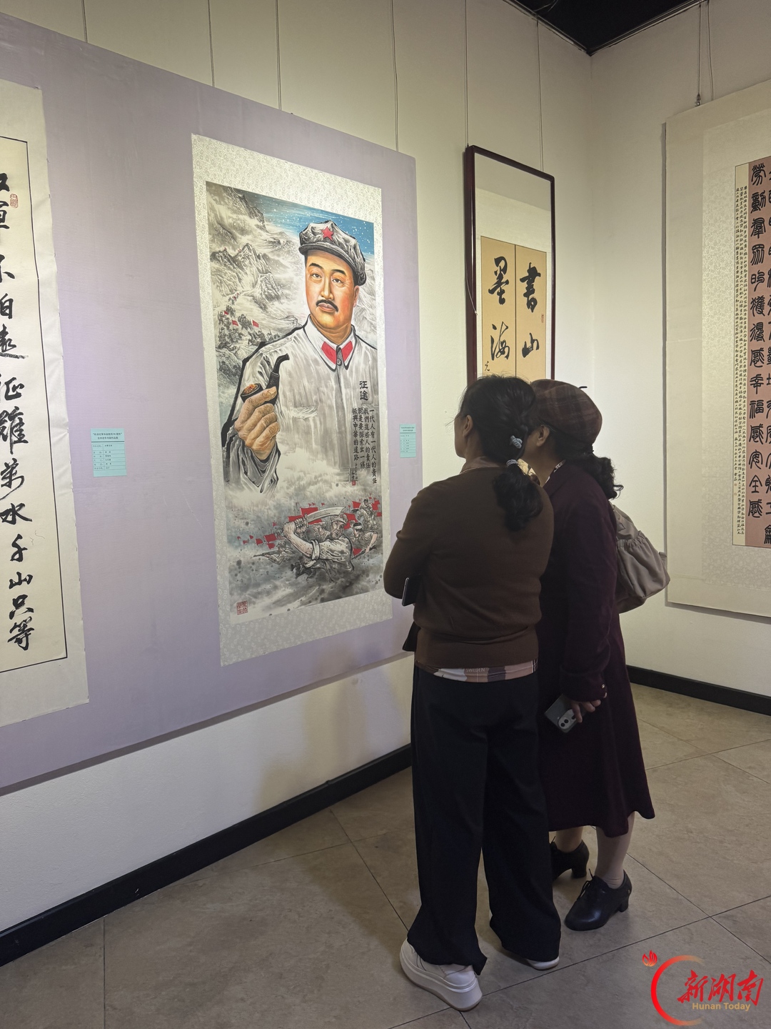 122幅佳作亮相!这场老年书画展致敬长征精神