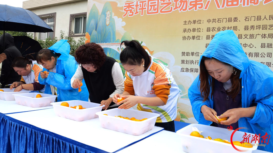 石门橘子又红了 | 橘园赛场竞欢乐 趣味盛会庆丰收