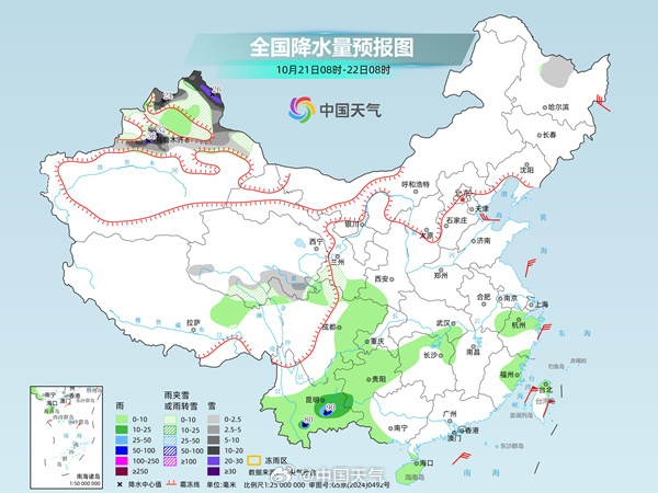 中东部大部降水稀少,江南多地降温如换季