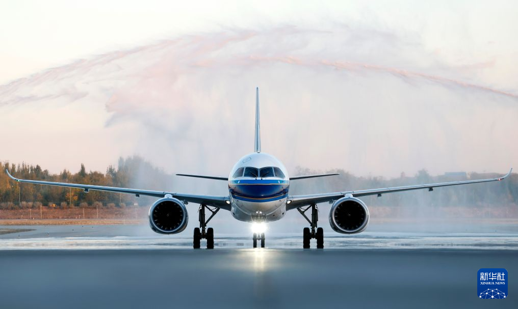 C919国产大飞机 联通中西部空中交通