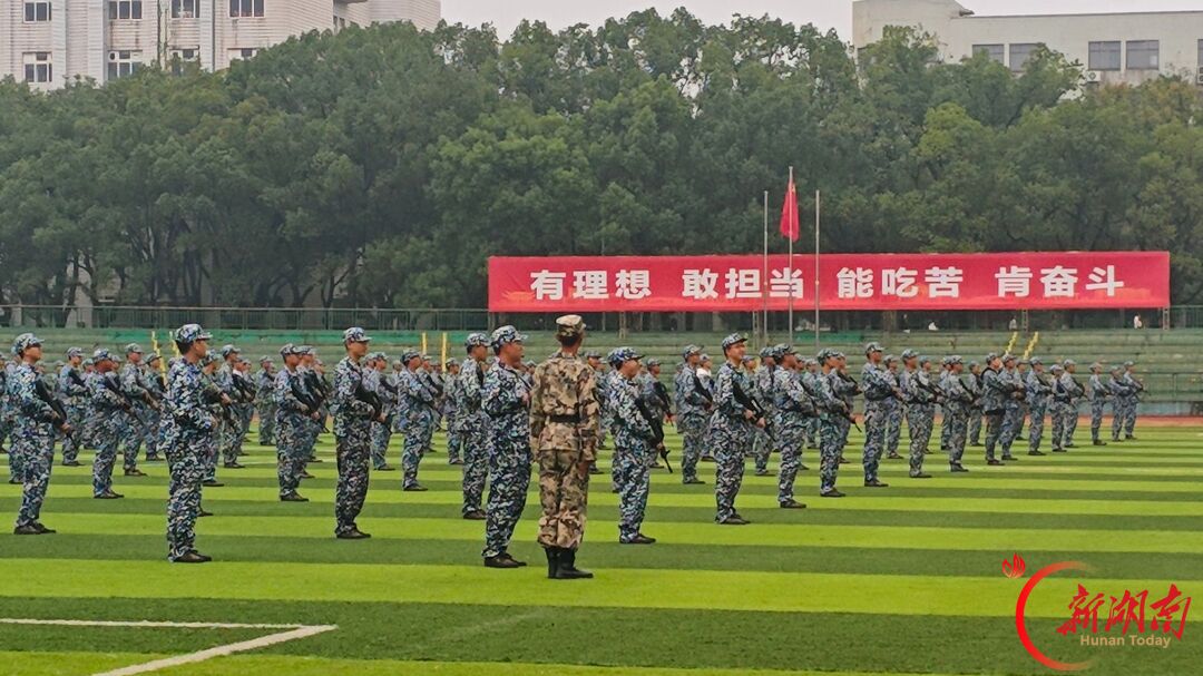 青春正步走丨彩排场上蓄势待发,愿明日汇演不负汗水