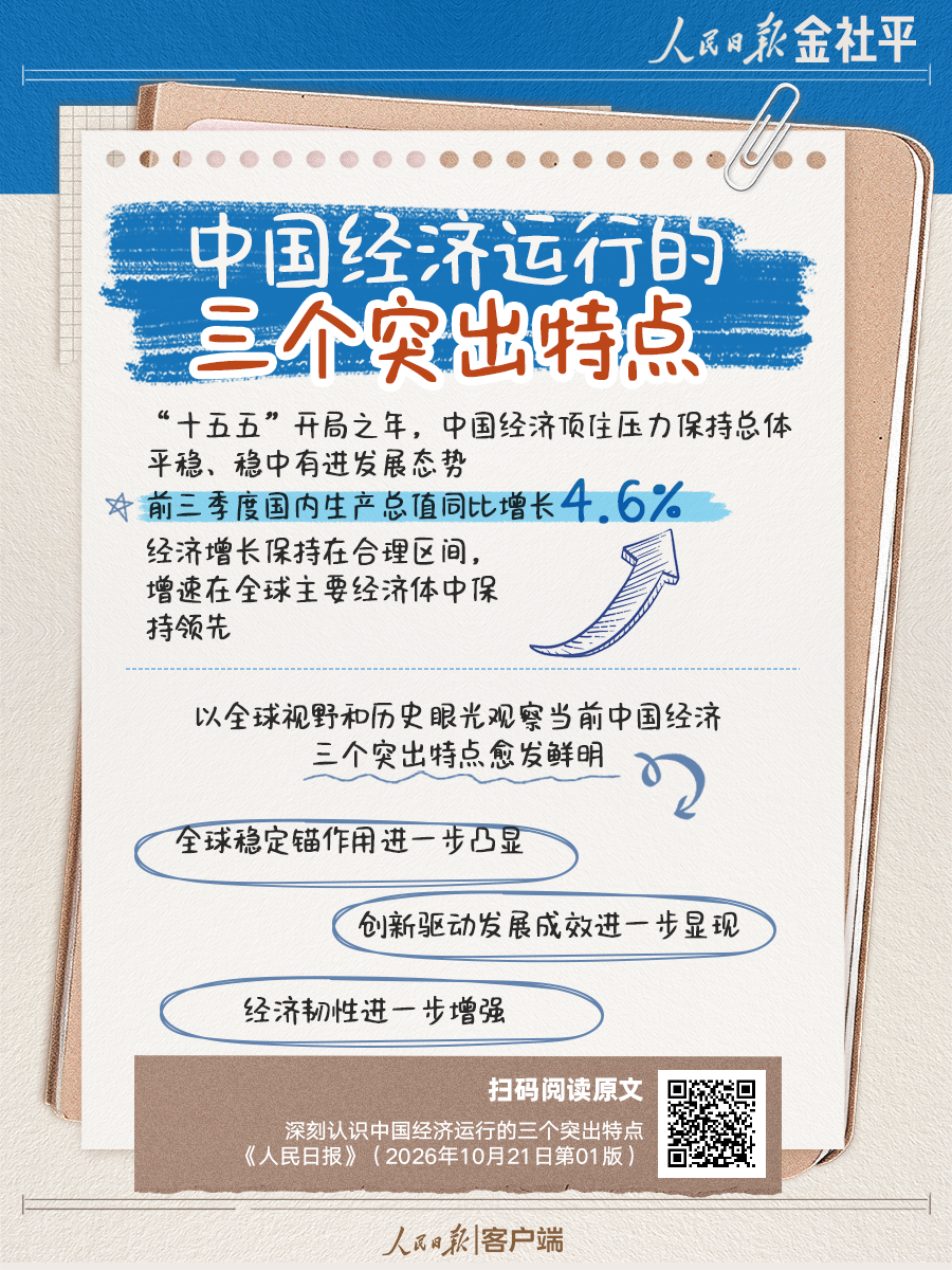 图解中国经济运行的三个突出特点