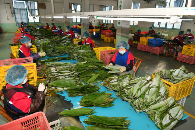 桑植粽叶畅销东亚 前9个月桑植县进出口额倍增
