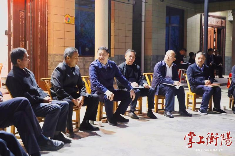 刘中杰赴衡阳县暗访督导群众身边不正之风和腐败问题集中整治工作并宣讲衡阳市党代会精神