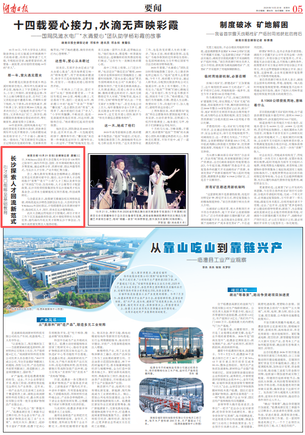 引才端口前移至基础教育 长沙探索人才回流新范式