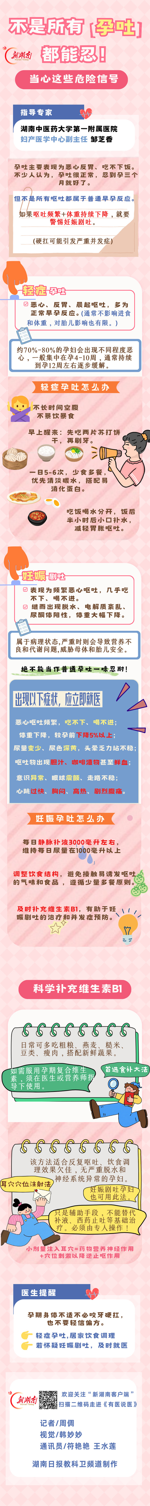 “医”图读懂｜孕吐很常见，但并非所有情况都能忍……