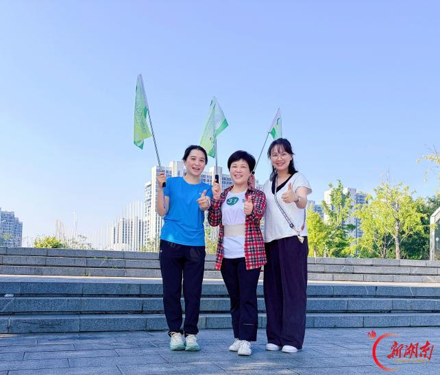 长沙高新区博才云时代小学云森林亲子跑团开启晨跑之约
