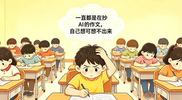 孩子把作业“外包”给AI:短期提分、远期掉分,怎么办?