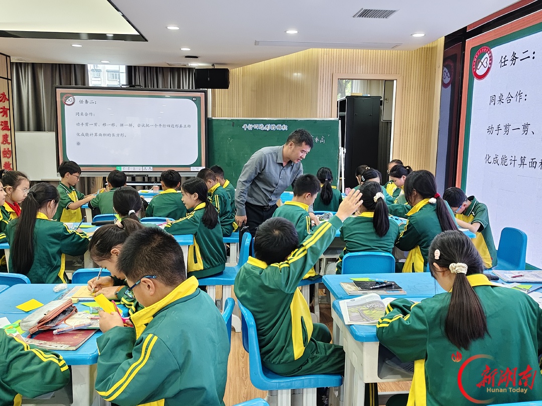 娄底市娄星区戴容华小学数学名师工作室开展“图形与几何”专题研修活动