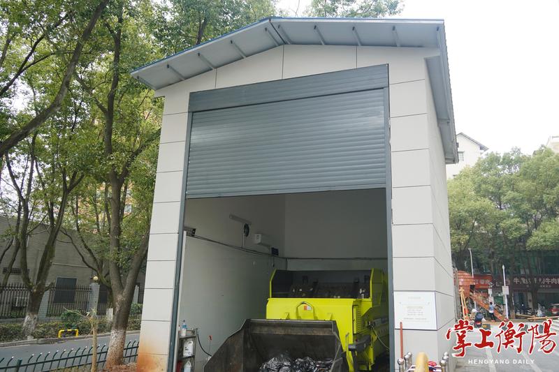 垃圾站点“变身”儿童乐园，蒸湘区一处街角空间焕新