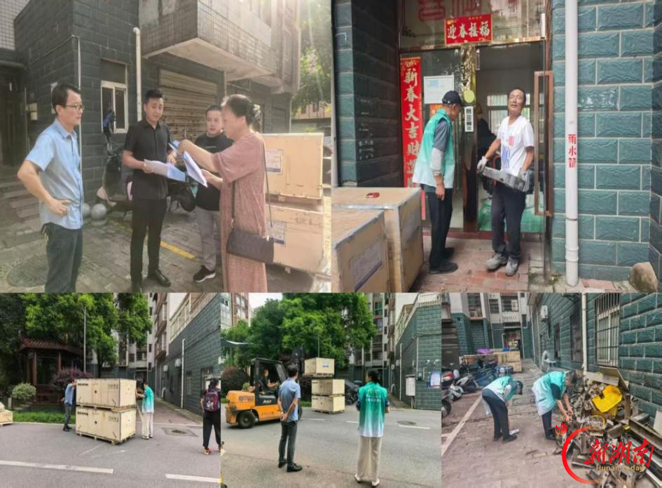 国补落地+银龄当家：荷塘区金钩花园小区老旧电梯焕新暖民心