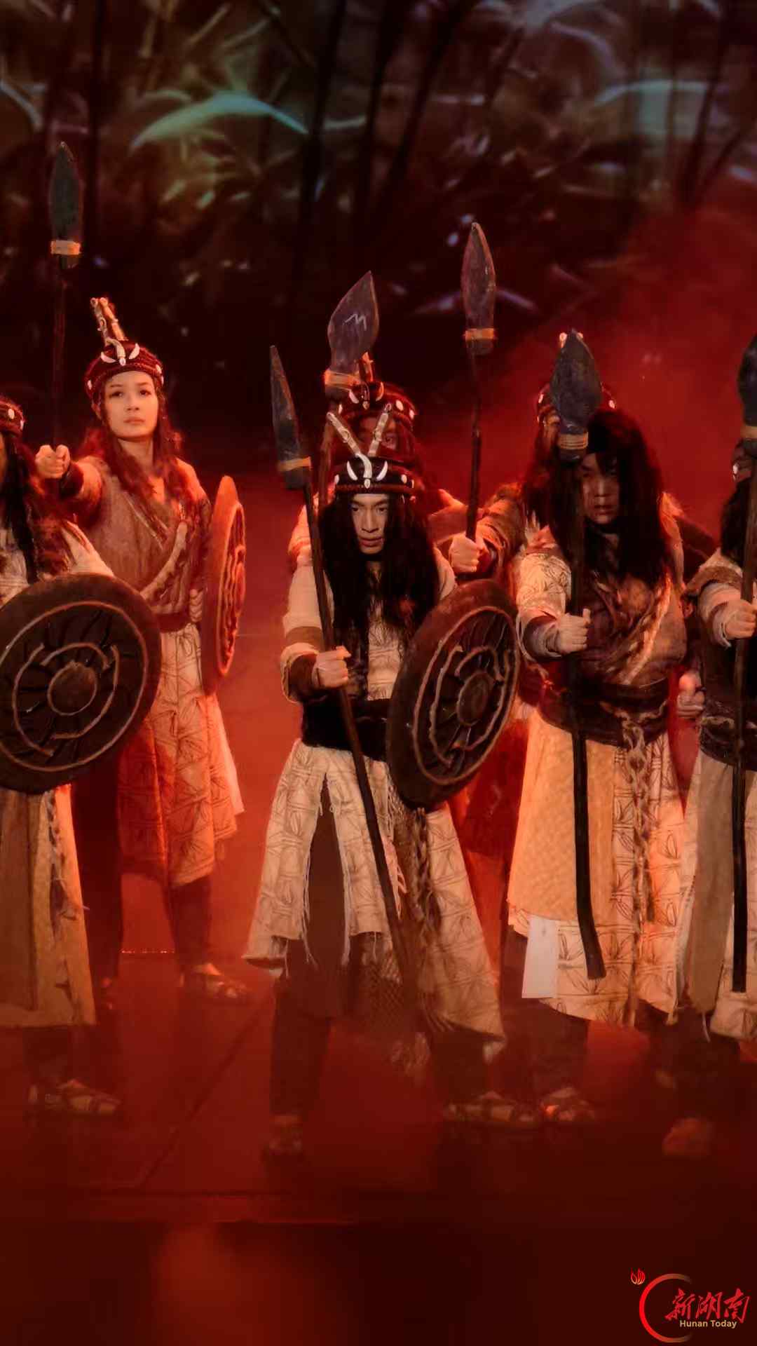 图集|大型实景演艺《稻梦·城头山》首演 六千年稻作文明“活”了!