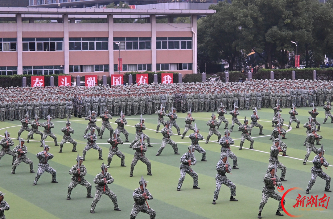 青春正步走丨观迷彩盛会,见少年锋芒