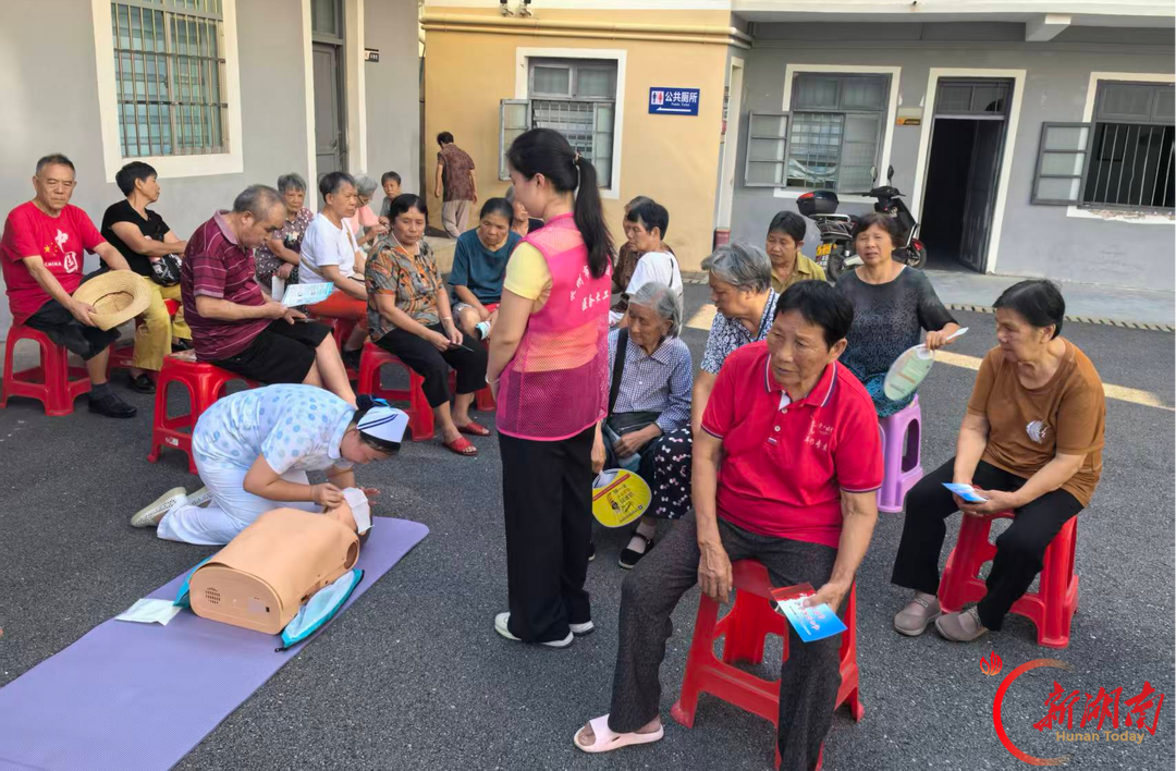 医疗服务提升年｜永州市中心医院肿瘤科走进社区开展健康促进活动