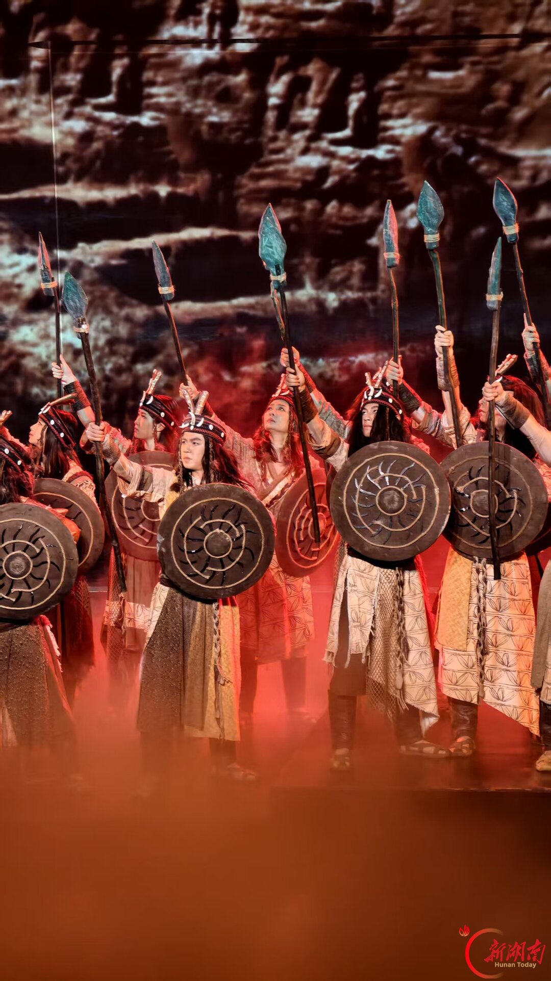 图集|大型实景演艺《稻梦·城头山》首演 六千年稻作文明“活”了!