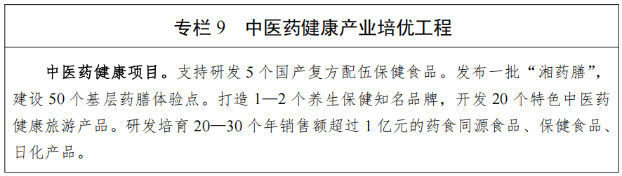 湖南省人民政府办公厅关于印发《湖南省中医药发展“十五五”规划》的通知