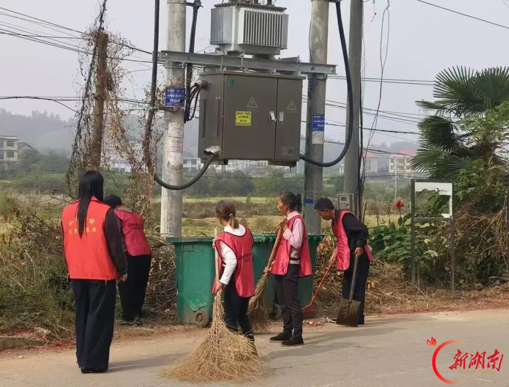邵东市仙槎桥镇:党建引领推进环境卫生整治,干群联动提升人居环境品质