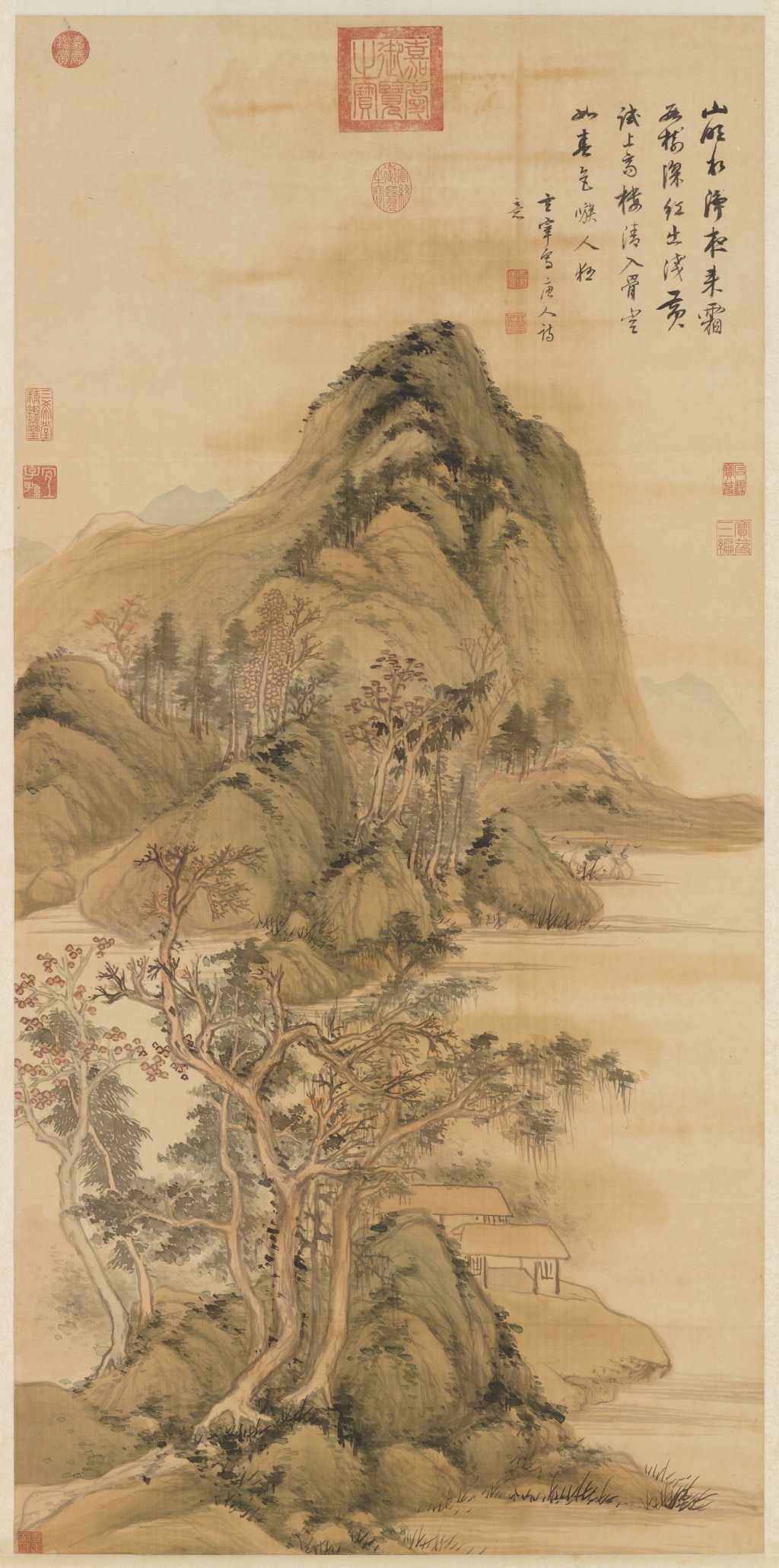 古画里,一场看不见的霜降