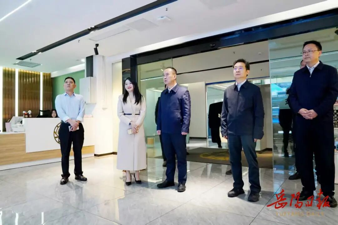 唐浩然前往岳阳楼区调研经济运行、城市更新等工作