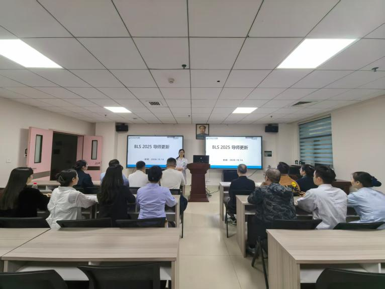 湖南医药学院总医院AHA培训中心举办基础生命支持导师更新课程培训